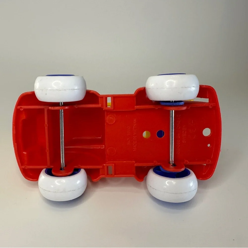 Viking Toys 1060 Sweden‎ Red Yellow Blue Plastic Jumbo Maxi Fire Truck 6” Ladder